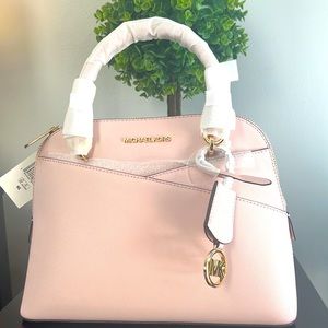 MICHAEL KORS
Jet Set Travel Medium Saffiano Leather Dome Satchel (new)